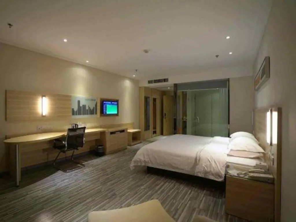 Bed in City Comfort Inn Jingzhou Ancient City Taiyue Road