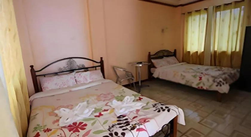 Bed in Aizawa Beach Resort