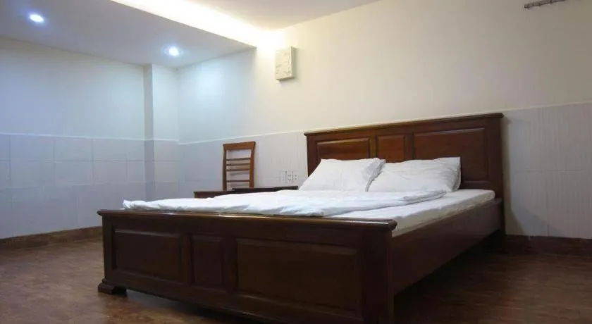 Bed in Melody Viet Hotel