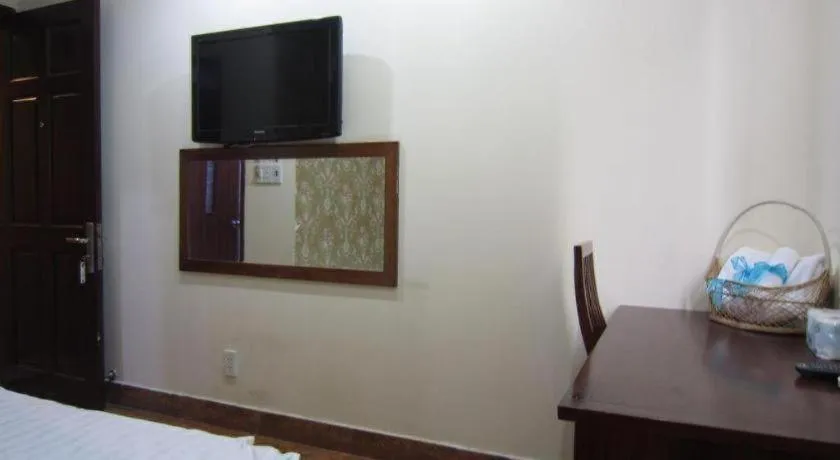 Bed in Melody Viet Hotel