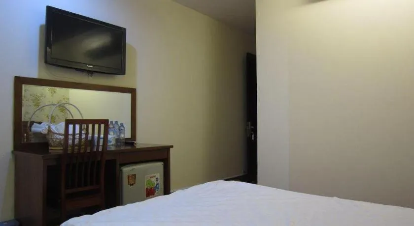 Bed in Melody Viet Hotel