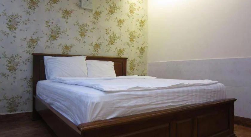 Bed in Melody Viet Hotel