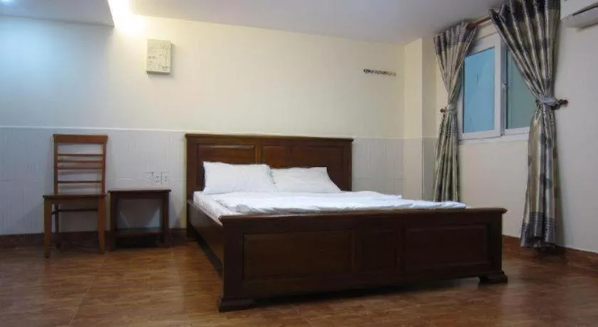 Bed in Melody Viet Hotel