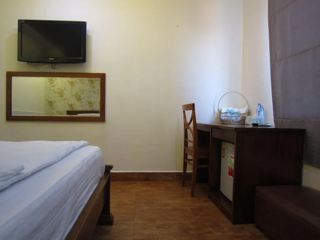 Bed in Melody Viet Hotel