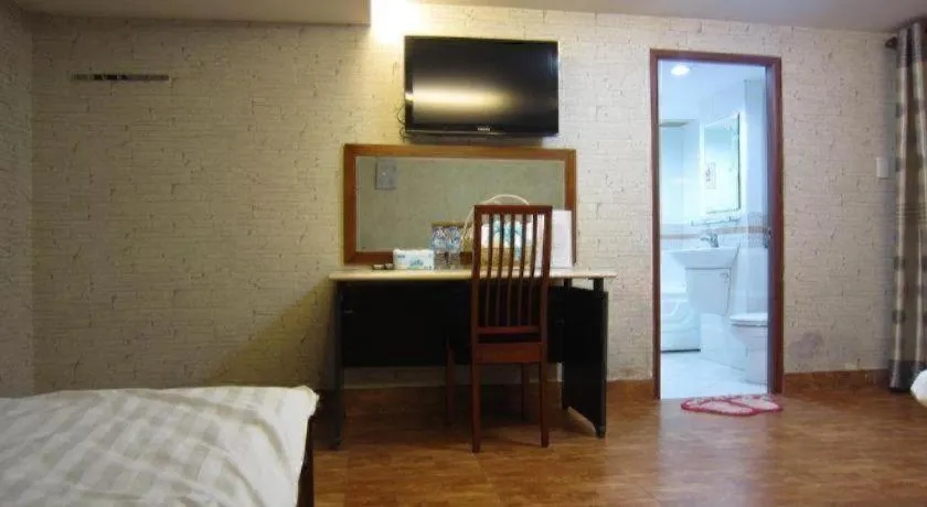 Bed in Melody Viet Hotel