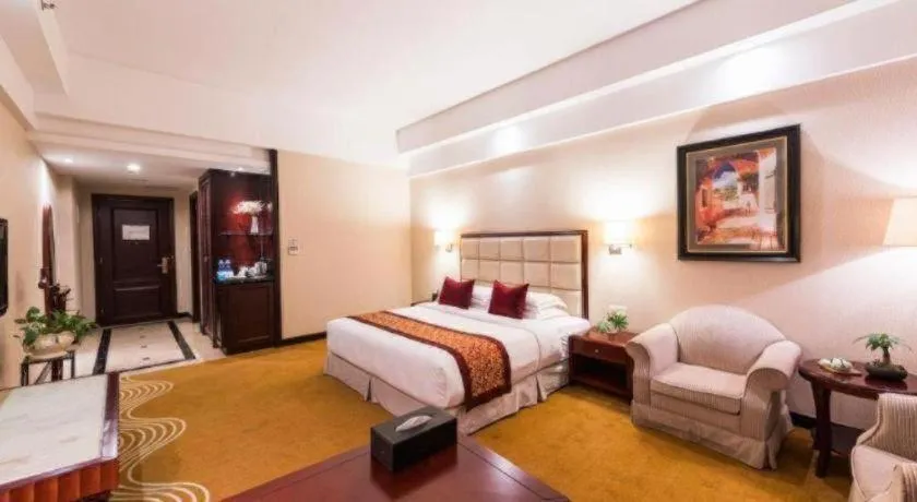 Bed in Country Garden Phoenix Hotel Europe City Chuzhou