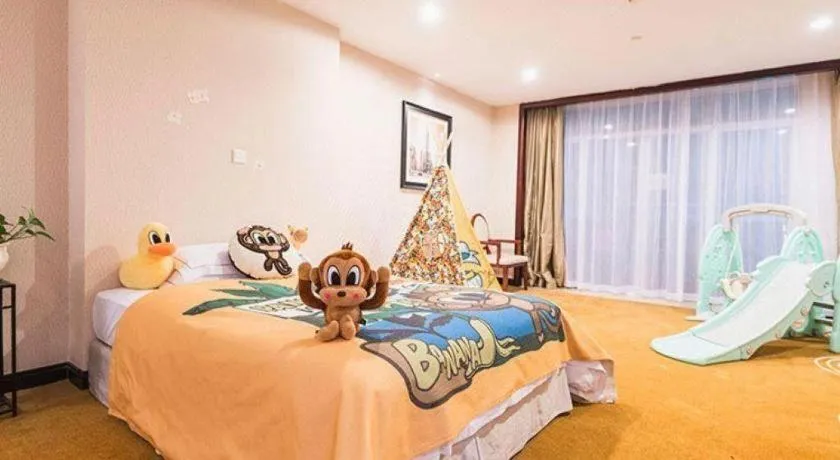 Bed in Country Garden Phoenix Hotel Europe City Chuzhou