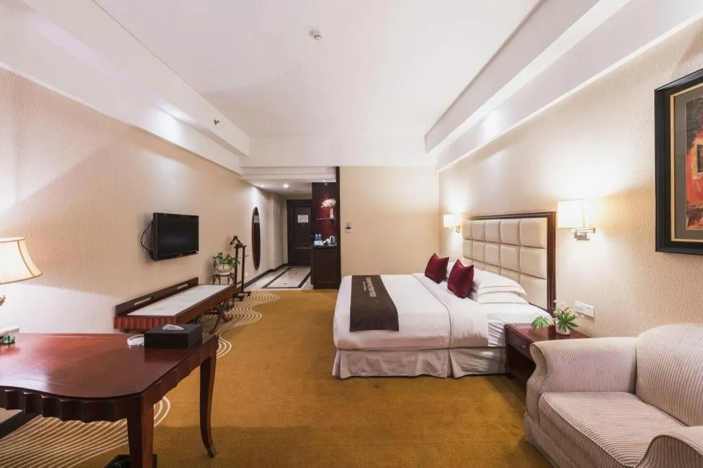 Bed in Country Garden Phoenix Hotel Europe City Chuzhou