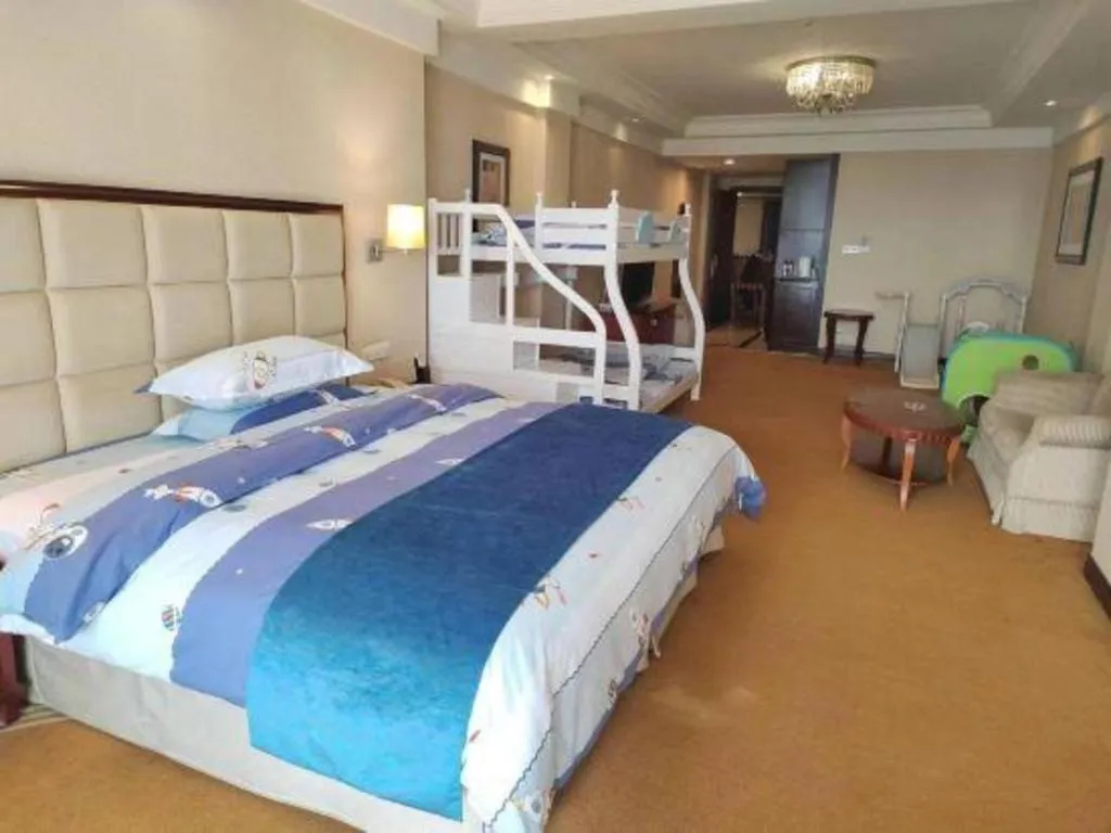 Bed in Country Garden Phoenix Hotel Europe City Chuzhou