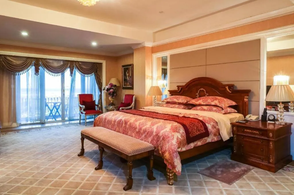 Bed in Country Garden Phoenix Hotel Europe City Chuzhou