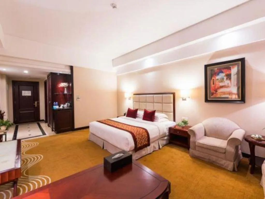 Bed in Country Garden Phoenix Hotel Europe City Chuzhou