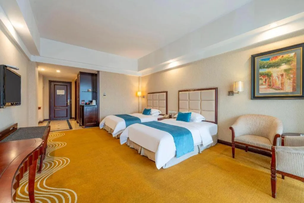 Bed in Country Garden Phoenix Hotel Europe City Chuzhou