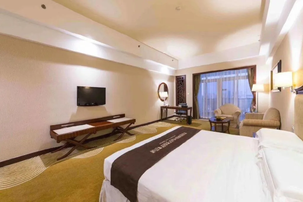 Bed in Country Garden Phoenix Hotel Europe City Chuzhou