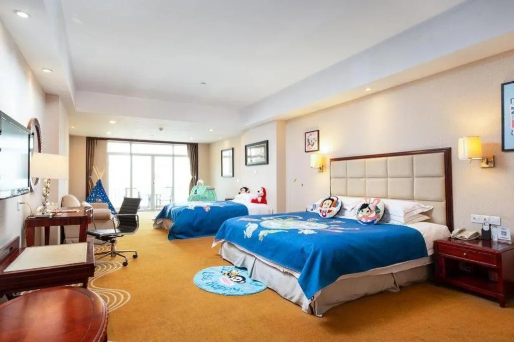 Bed in Country Garden Phoenix Hotel Europe City Chuzhou