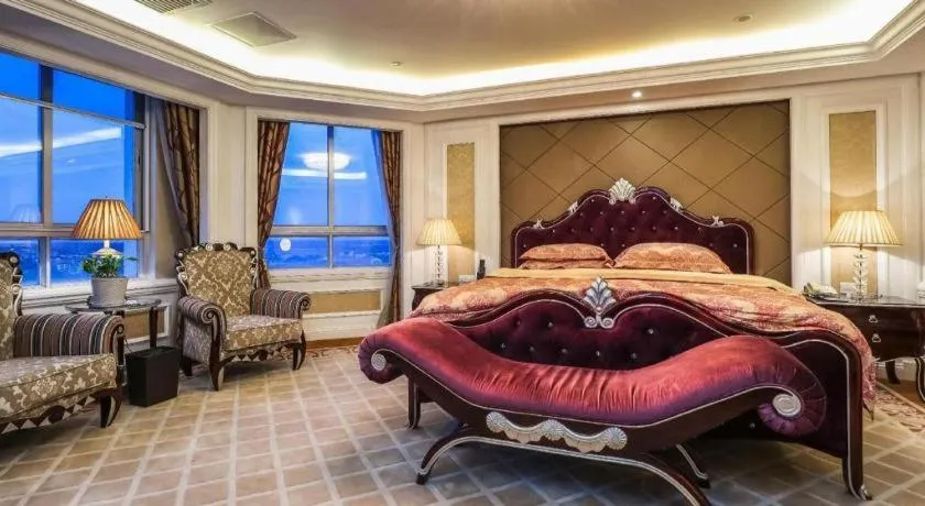 Bed in Country Garden Phoenix Hotel Europe City Chuzhou