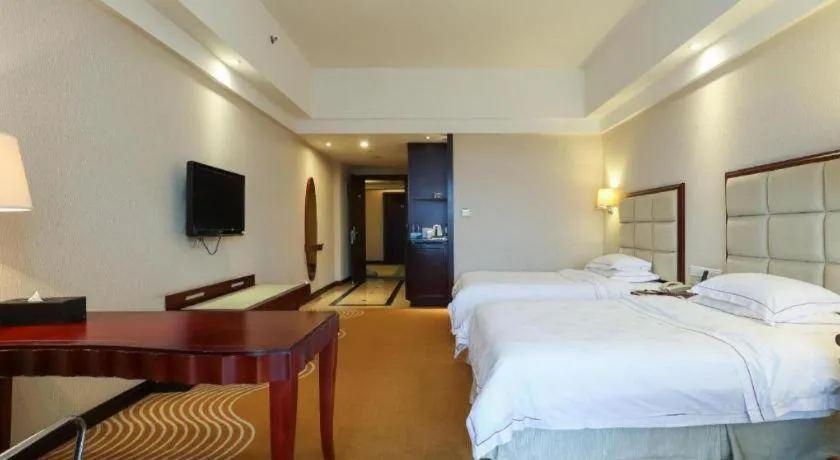 Bed in Country Garden Phoenix Hotel Europe City Chuzhou