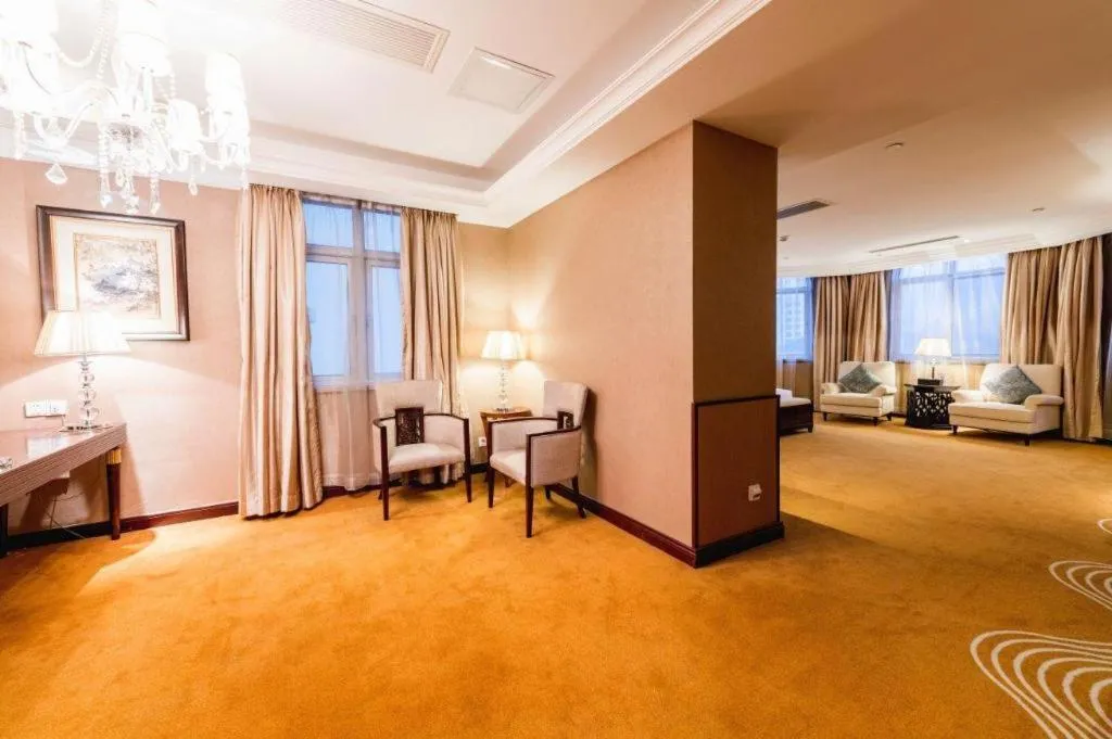 Bed in Country Garden Phoenix Hotel Europe City Chuzhou