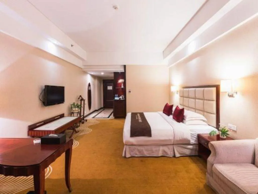 Bed in Country Garden Phoenix Hotel Europe City Chuzhou