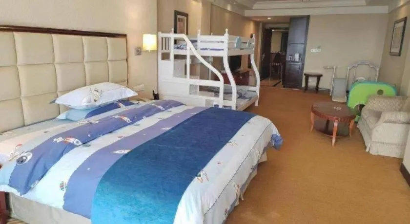 Bed in Country Garden Phoenix Hotel Europe City Chuzhou