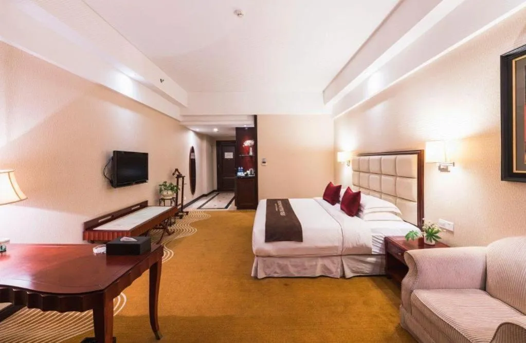Bed in Country Garden Phoenix Hotel Europe City Chuzhou
