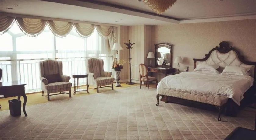 Bed in Country Garden Phoenix Hotel Europe City Chuzhou