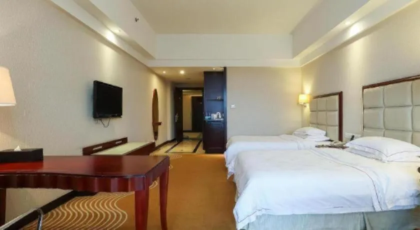 Bed in Country Garden Phoenix Hotel Europe City Chuzhou