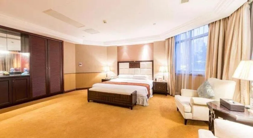 Bed in Country Garden Phoenix Hotel Europe City Chuzhou