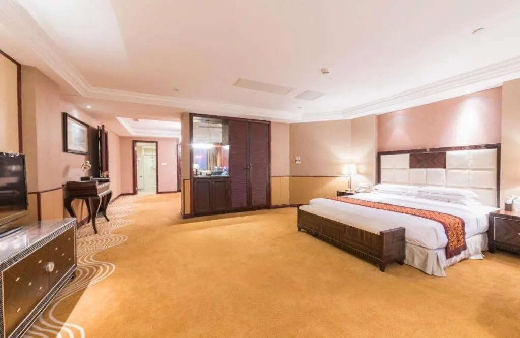 Bed in Country Garden Phoenix Hotel Europe City Chuzhou