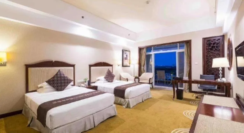 Bed in Country Garden Phoenix Hotel Europe City Chuzhou