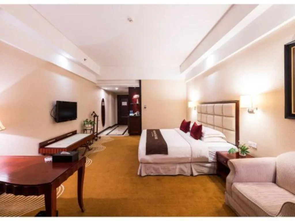 Bed in Country Garden Phoenix Hotel Europe City Chuzhou