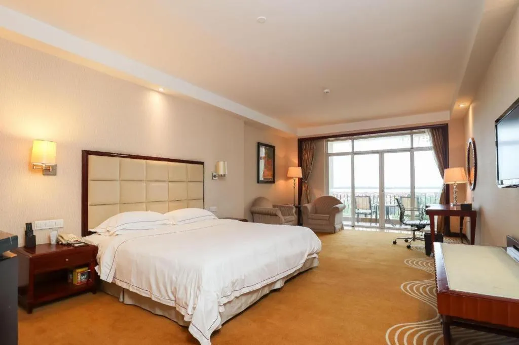 Bed in Country Garden Phoenix Hotel Europe City Chuzhou