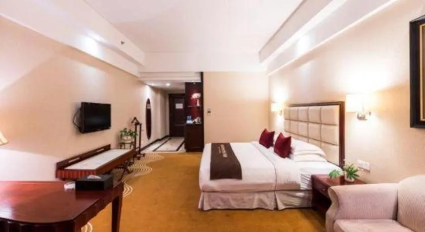 Bed in Country Garden Phoenix Hotel Europe City Chuzhou