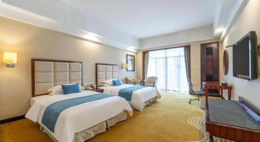 Bed in Country Garden Phoenix Hotel Europe City Chuzhou