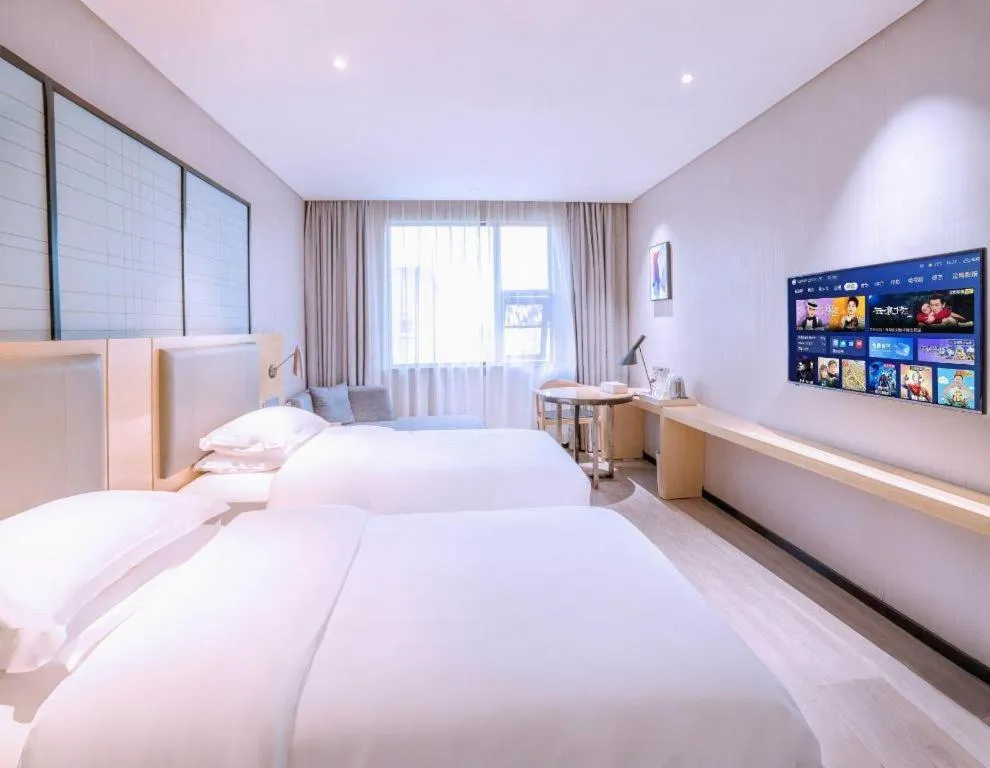 Bed in Echarm Hotel Nanning Nationalities Square Metro Station