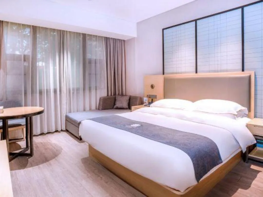 Bed in Echarm Hotel Nanning Nationalities Square Metro Station