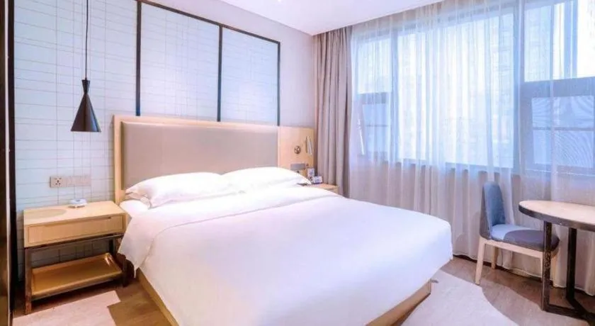 Bed in Echarm Hotel Nanning Nationalities Square Metro Station