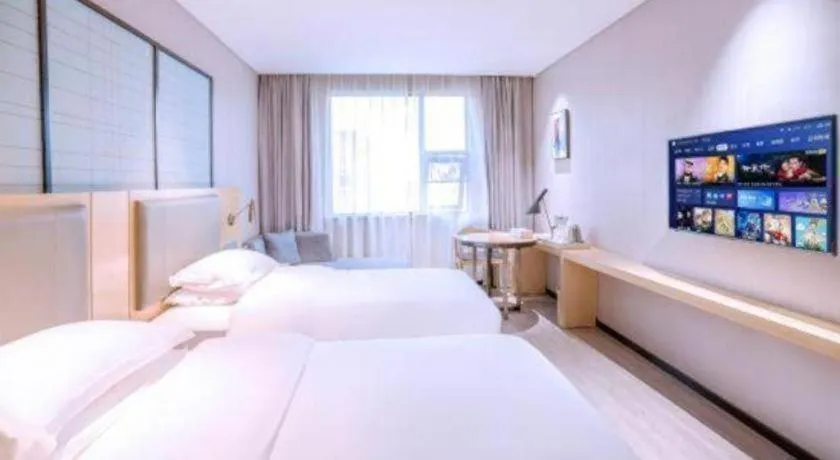 Bed in Echarm Hotel Nanning Nationalities Square Metro Station