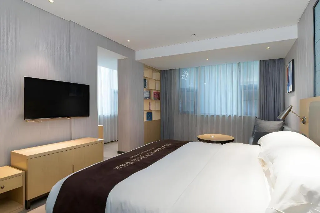 Bed in Echarm Hotel Nanning Nationalities Square Metro Station