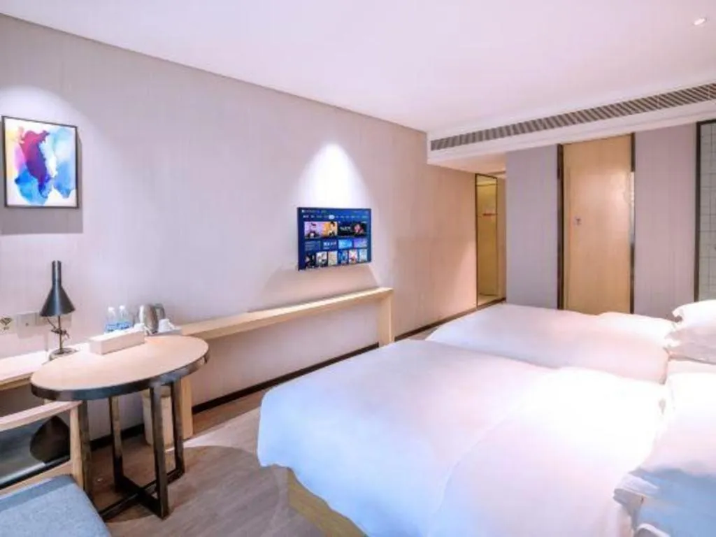 Bed in Echarm Hotel Nanning Nationalities Square Metro Station