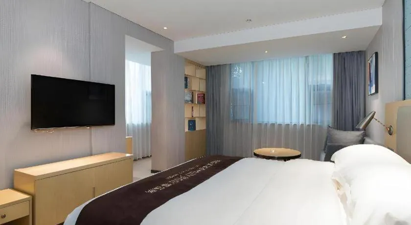 Bed in Echarm Hotel Nanning Nationalities Square Metro Station