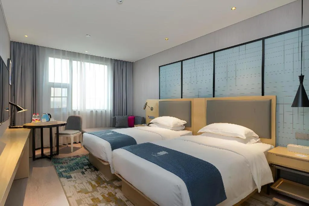 Bed in Echarm Hotel Nanning Nationalities Square Metro Station