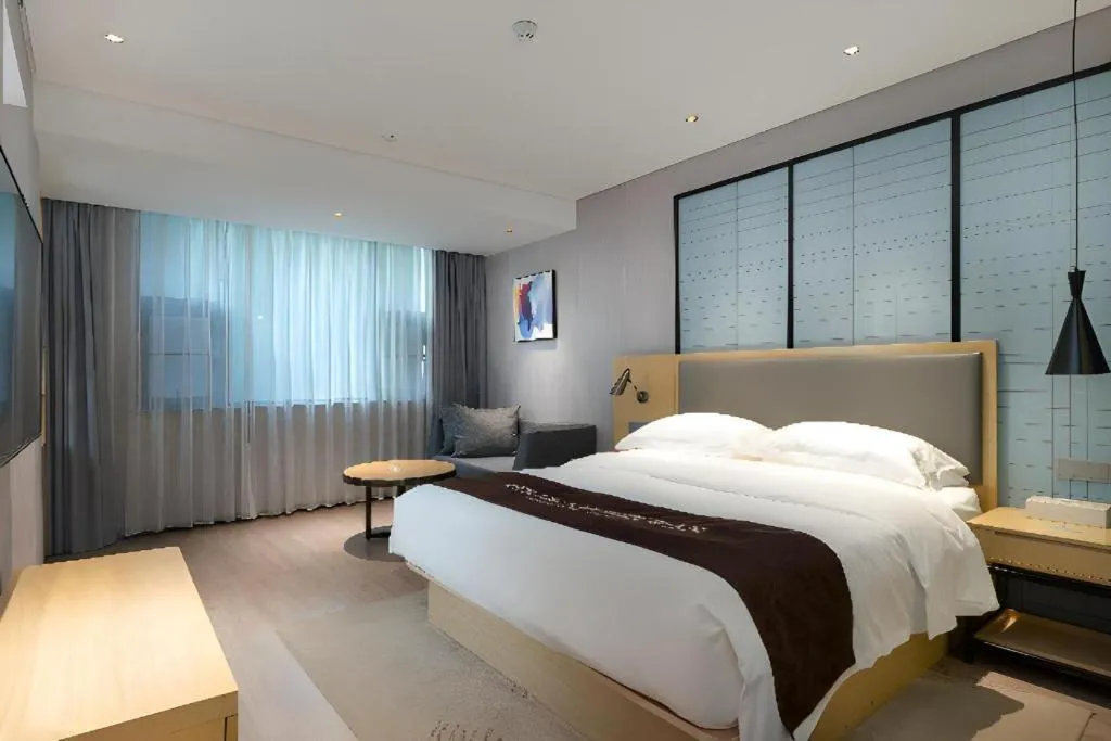 Bed in Echarm Hotel Nanning Nationalities Square Metro Station