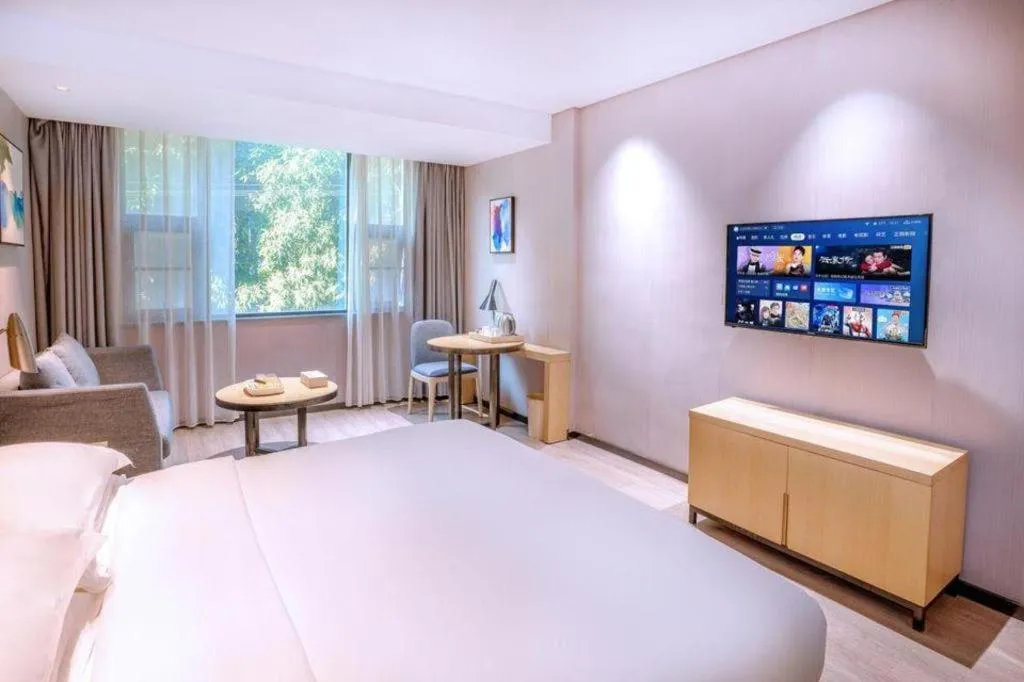 Bed in Echarm Hotel Nanning Nationalities Square Metro Station