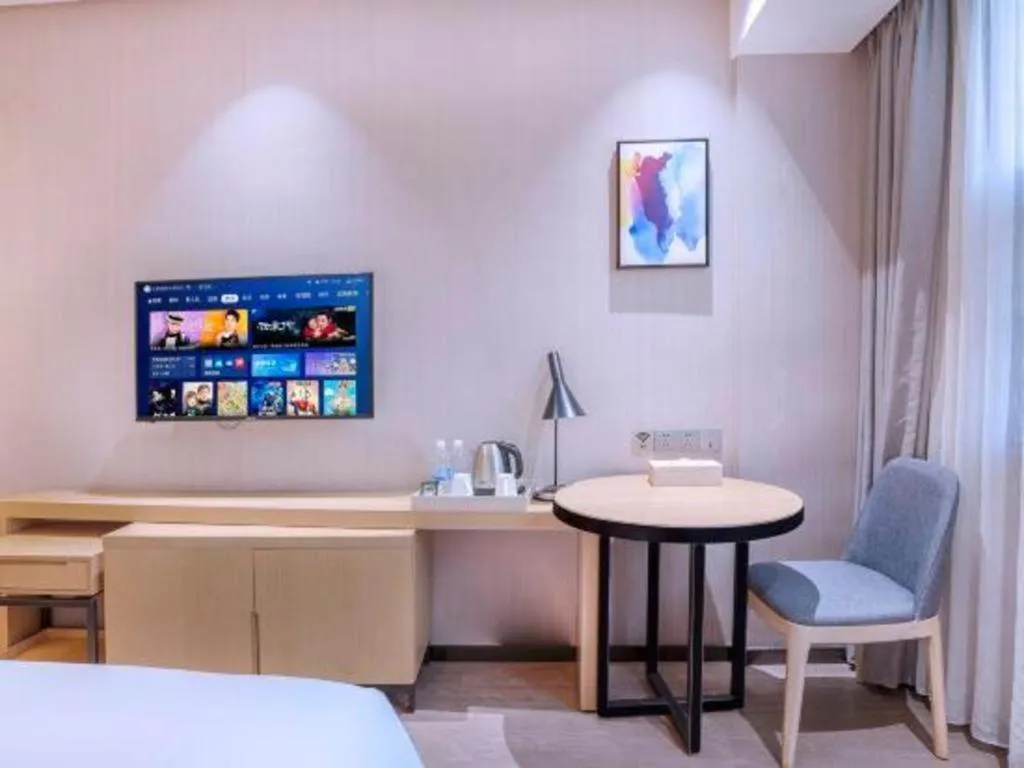 Bed in Echarm Hotel Nanning Nationalities Square Metro Station