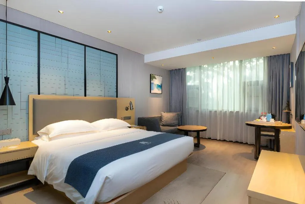 Bed in Echarm Hotel Nanning Nationalities Square Metro Station