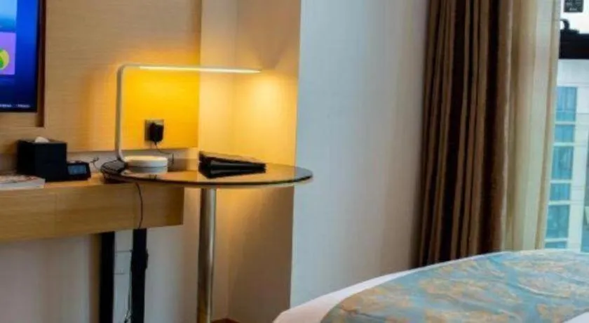 Bed in Ramada Encore by Wyndham Chongqing Yubei