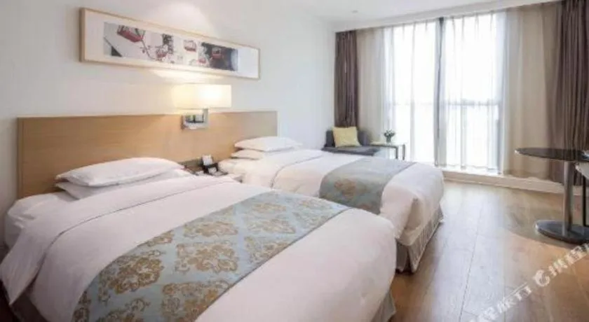 Bed in Ramada Encore by Wyndham Chongqing Yubei