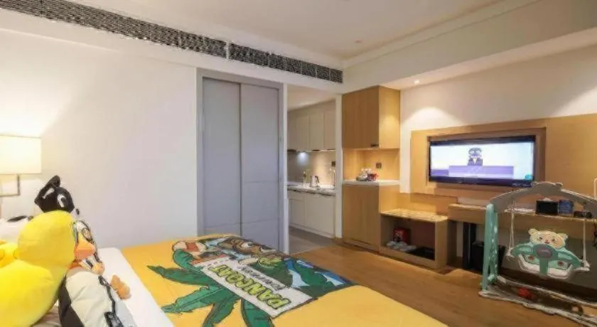 Bed in Ramada Encore by Wyndham Chongqing Yubei