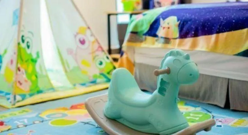 Bed in Ramada Encore by Wyndham Chongqing Yubei