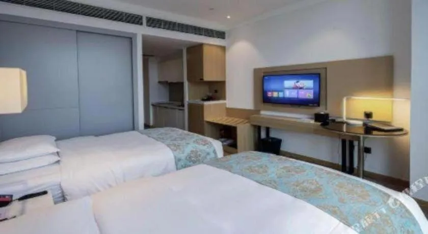 Bed in Ramada Encore by Wyndham Chongqing Yubei